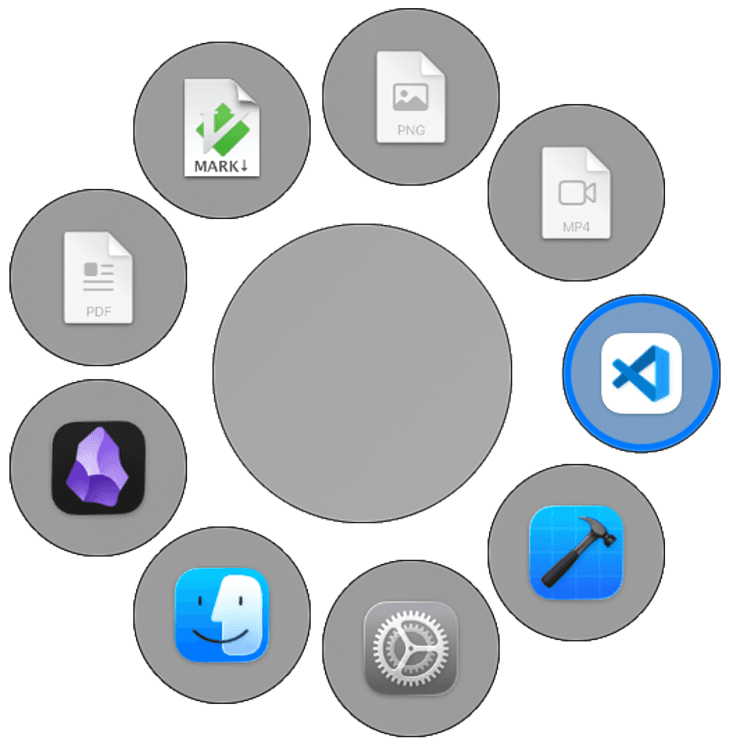 Add files to menu